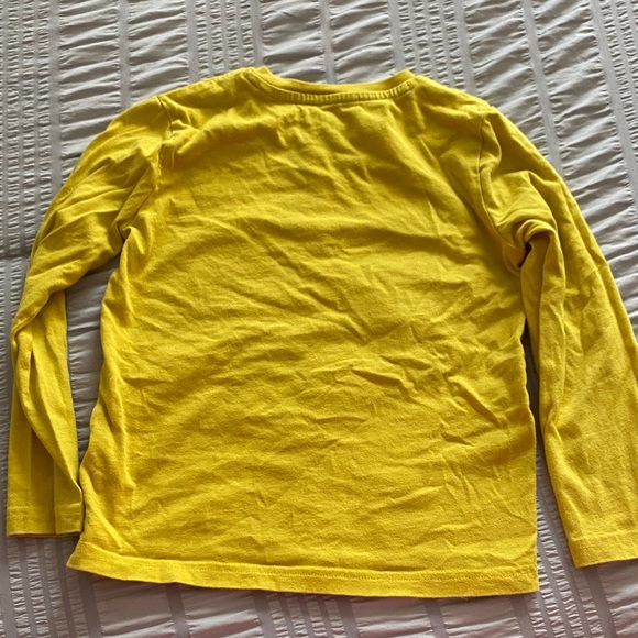 Mini Boden Yellow Long Sleeve Tee with Dog Design - Picture 3 of 3